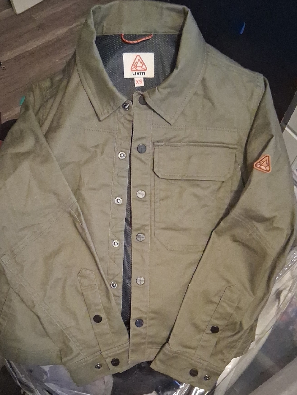 LIVSN Olive Lightweight Shirt Jacket - Men's
